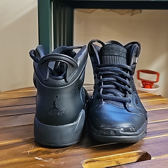 Jordan Shoes - Nike Air Jordan 6-17-23 GS Triple Black